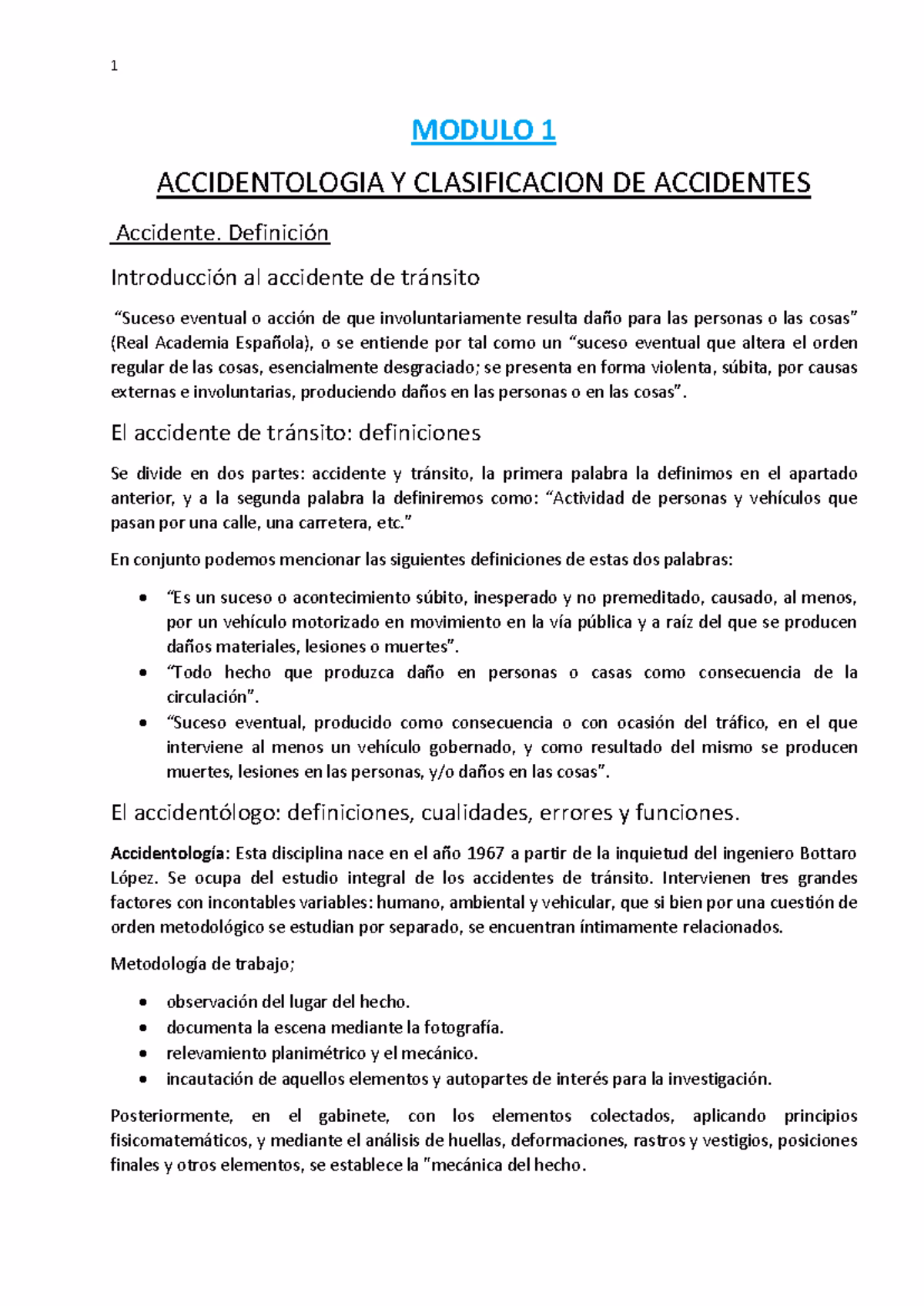 ¿Cuáles son los 3 factores de accidentalidad?