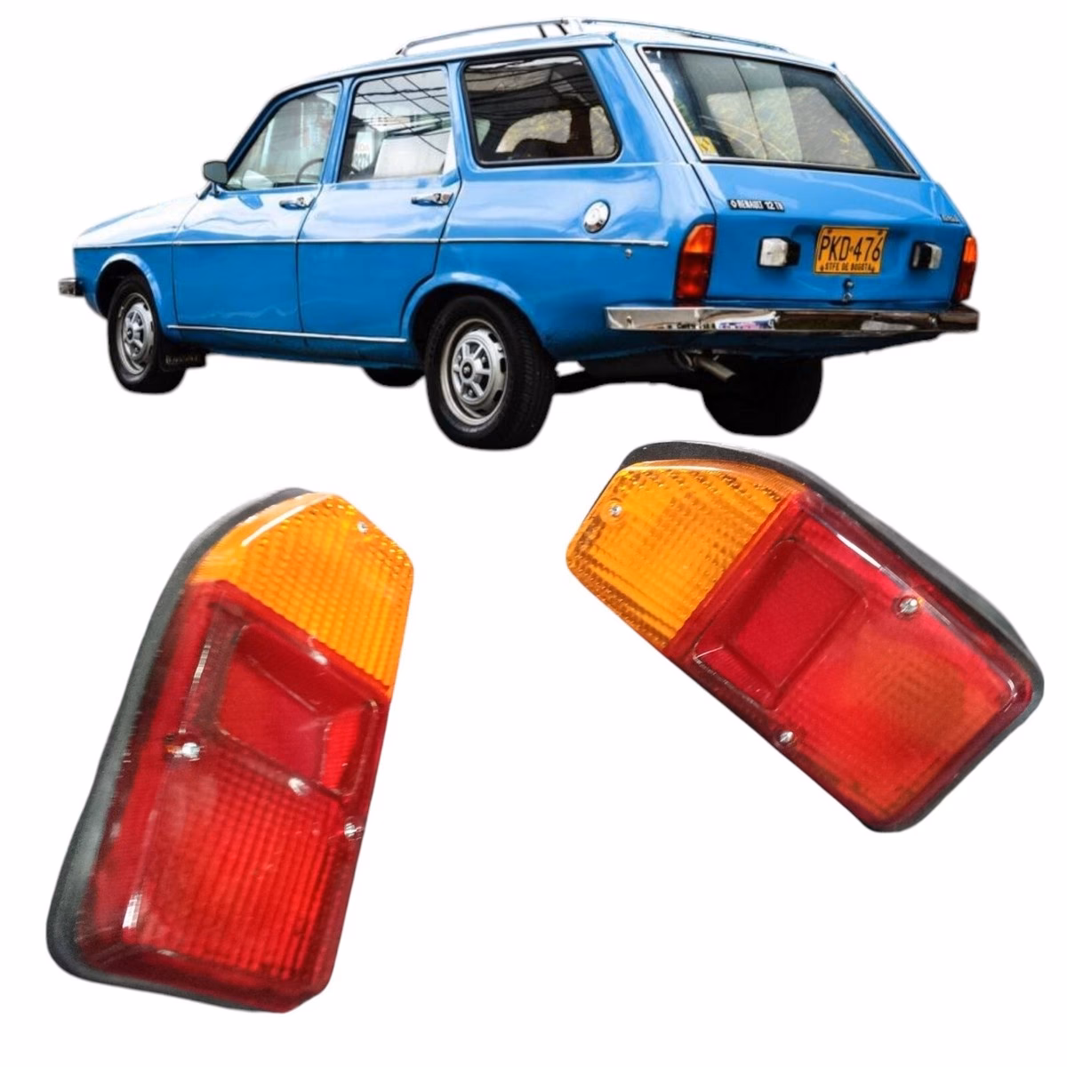 How much horsepower does a Renault 12 have?