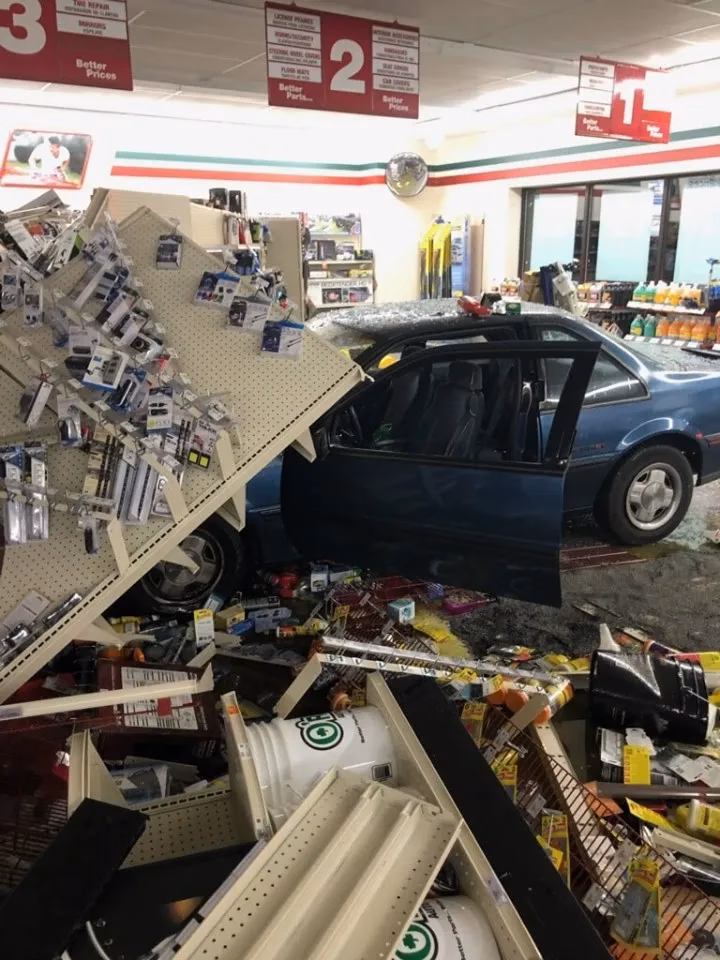 Did Schaffrillas get in a car accident?