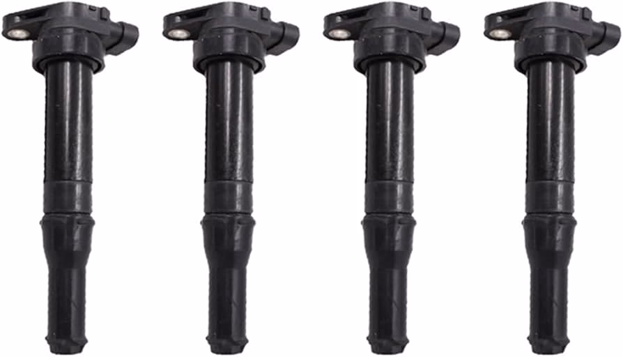 ¿Cuáles son las partes de la bobina de encendido?