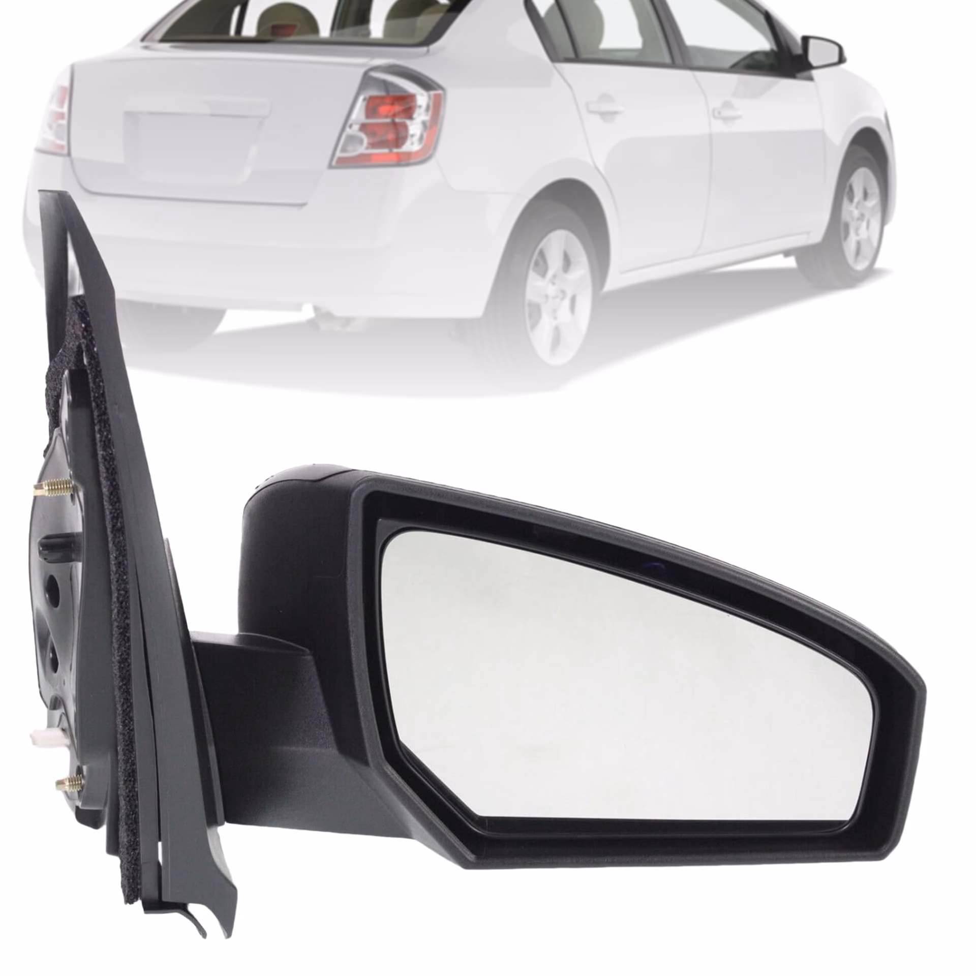 ¿Pueden los mecánicos arreglar los espejos laterales?