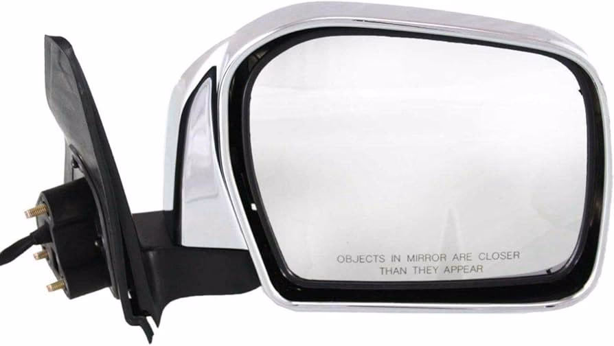 ¿Cómo se llama la parte del espejo del auto?