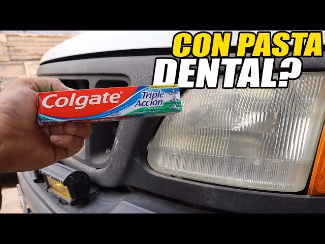 ¿Cómo se llama el líquido para restaurar faros?