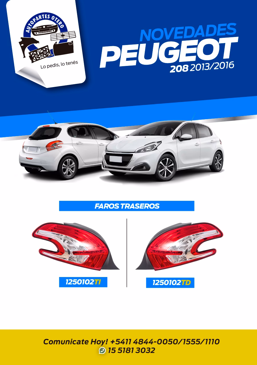 ¿Cuántos kilómetros dura un Peugeot 208?