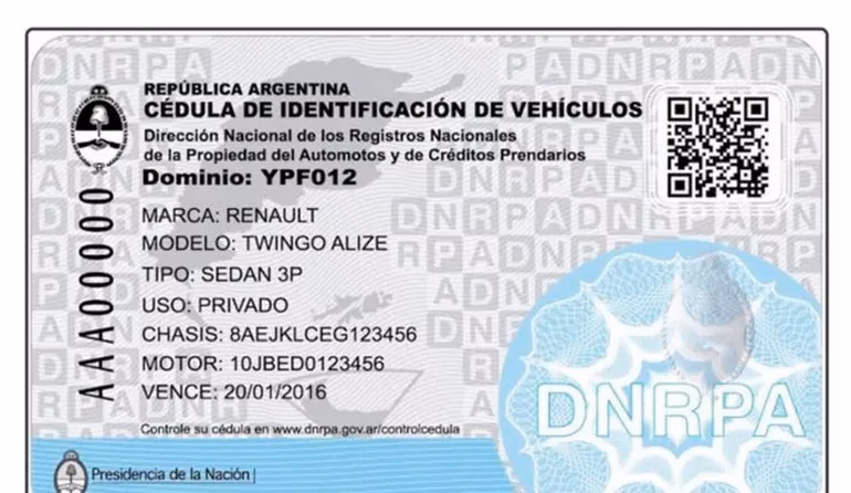 ¿Cuándo deja de ser obligatoria la cédula azul en Argentina?