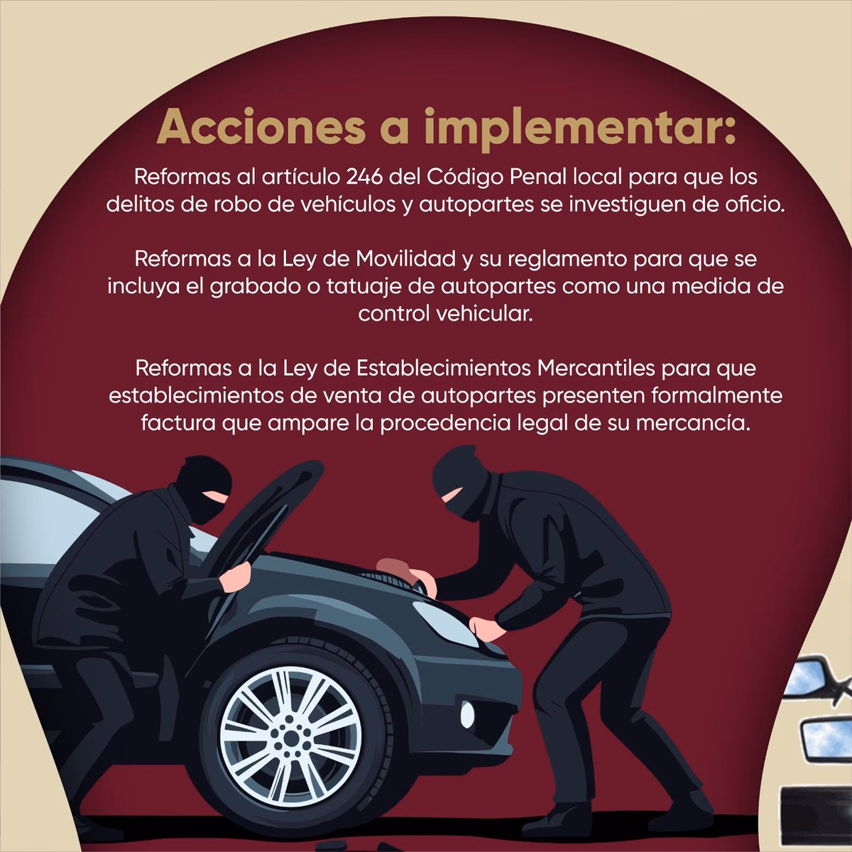 ¿Qué dice el artículo 455 del Código Penal?