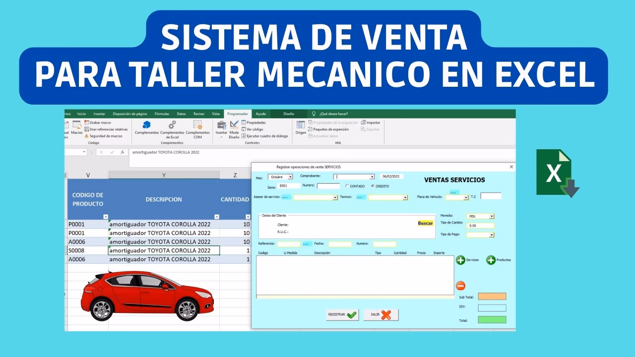 ¿Cómo hacer un inventario de un taller mecánico?