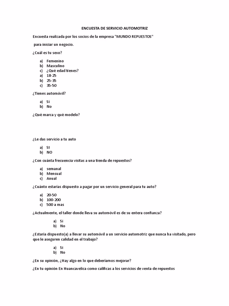 ¿Qué preguntas puedo hacer para una encuesta de producto?