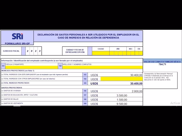 ¿Qué es el formulario 01a?