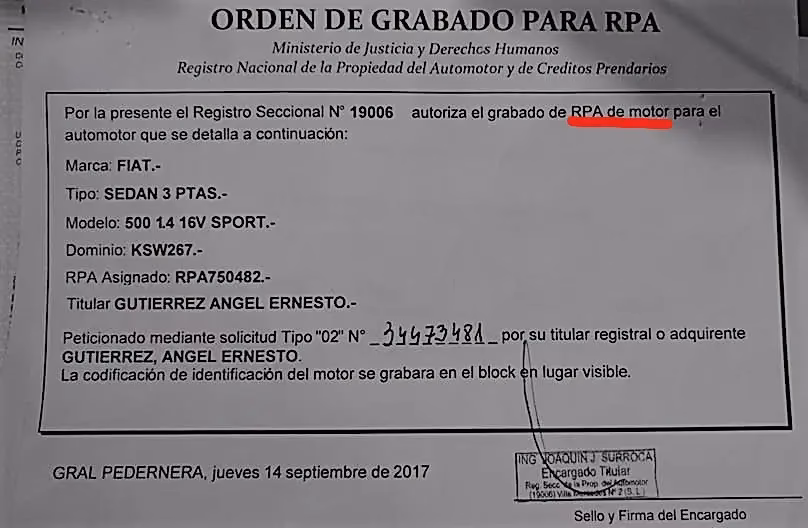 ¿Qué es RPA en un carro?